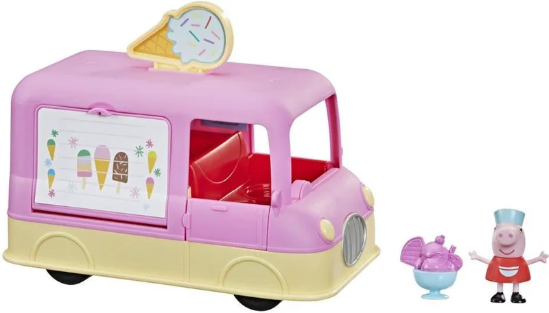 PEPPA PIG HASBRO PEPPAS ADVENTURES ICE CREAM TRUCK (F2186)