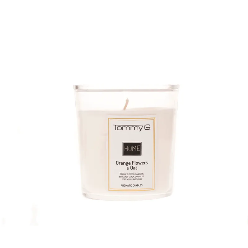 Aromatic Candles Πορτοκαλί Flower & Oat 100% Nat. Soya 300ml