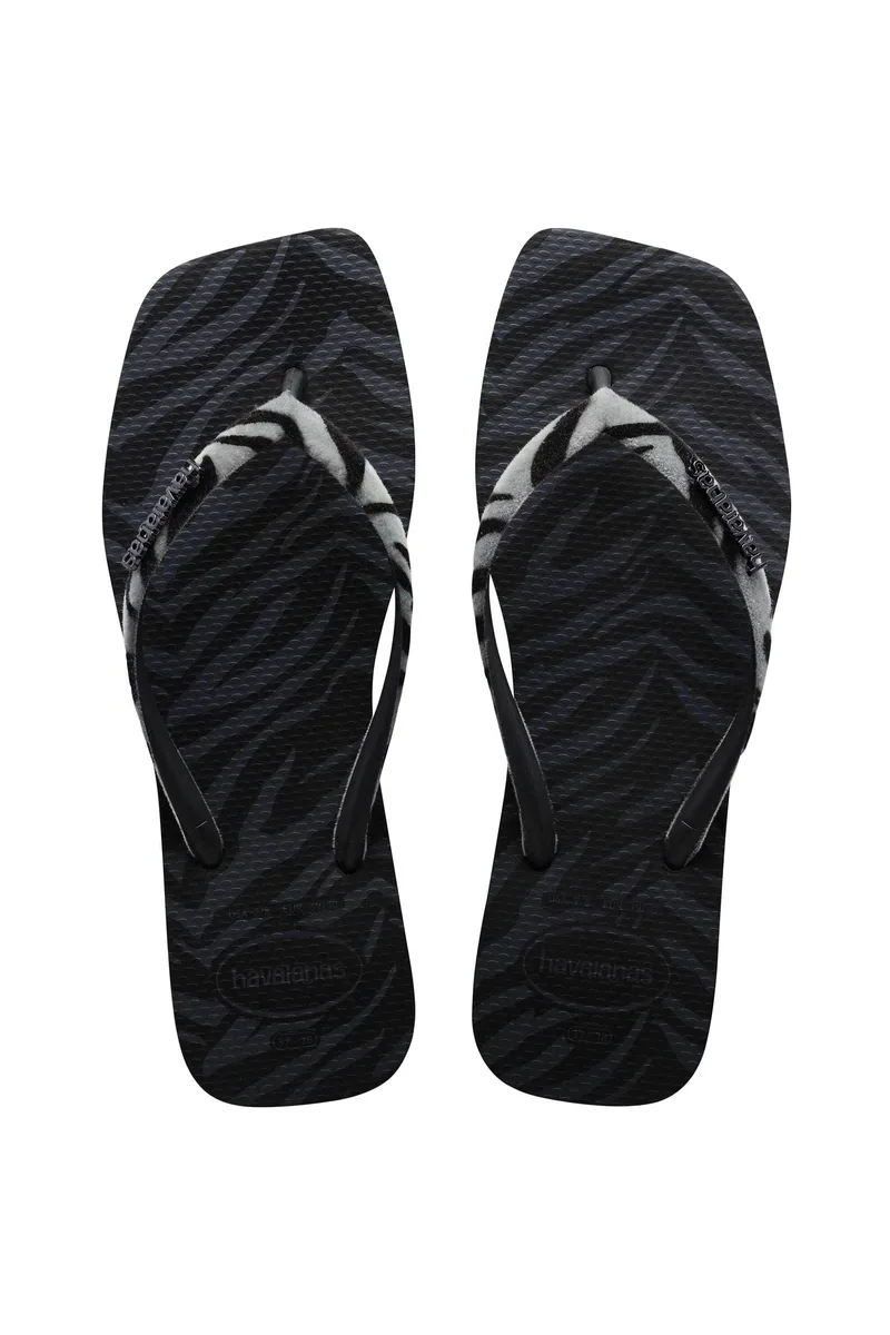 Havaianas γυναικείες σαγιονάρες "Square Velvet" - 4148277 Μαύρο