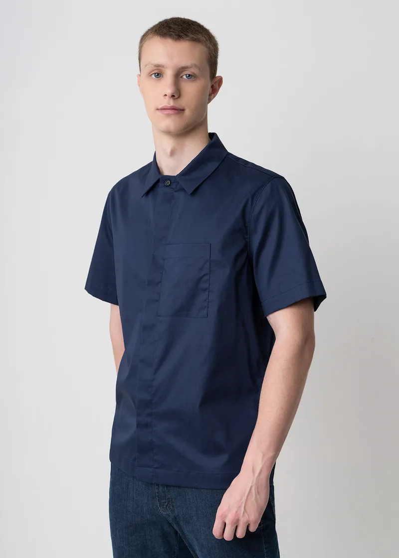 Drykorn Πουκάμισο της σειράς Teed - 124020 3102 Blue