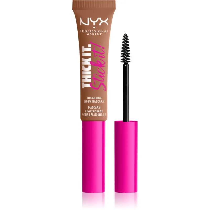 NYX Professional Makeup Thick it Stick It Brow Mascara μάσκαρα για τα φρύδια απόχρωση 03 Auburn 7 ml