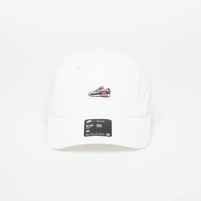 Cap Nike Club Unstructured Air Max 90 Patch Cap White S/M