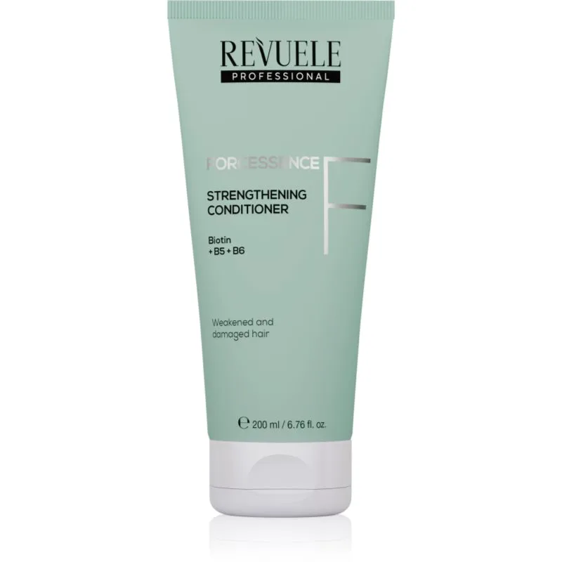 Revuele Professional Forcessence Strengthening δυναμωτικό μαλακτικό για κατεστραμμένα και εύθραυστα μαλλιά 200 ml