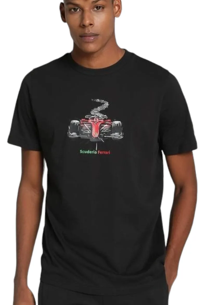 Μπλούζα Κοντομάνικη Puma Ferrari Race Graphic 623803-01 Ανδρικό
