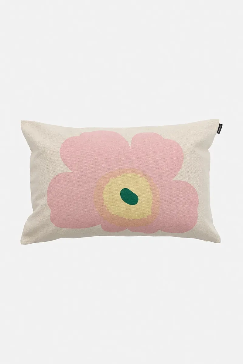 Marimekko μαξιλαροθήκη διακοσμητική με λινό 40 x 60 cm