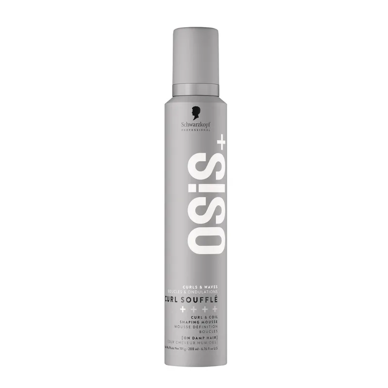 Schwarzkopf Professional Osis+ Curl Soufflé Curl & Coil Shaping Mousse (200ml)