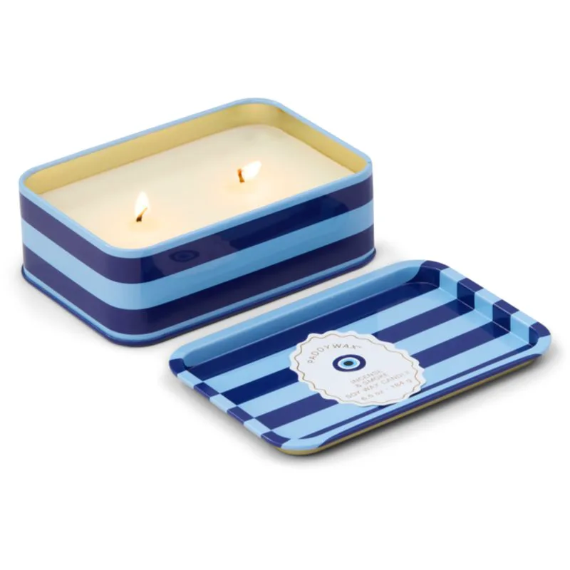 Paddywax A Dopo Eye αρωματικό κερί σε μεταλλικό βάζο Incense & Smoke 184 γρ