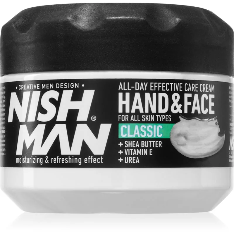 Nish Man Classic κρέμα για πρόσωπο για τα χέρια 300 ml