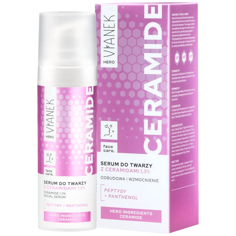 Vianek Hero Regenerating face serum with ceramides 30 ml