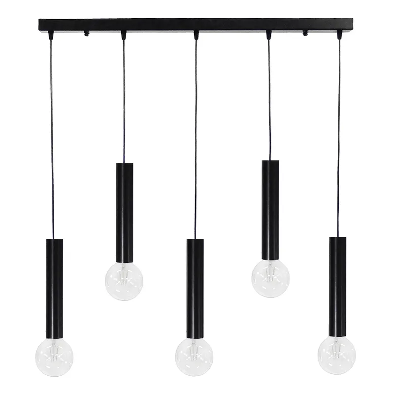 Φωτιστικό Οροφής Πολύφωτο Heronia Minimal 34-0204 Black