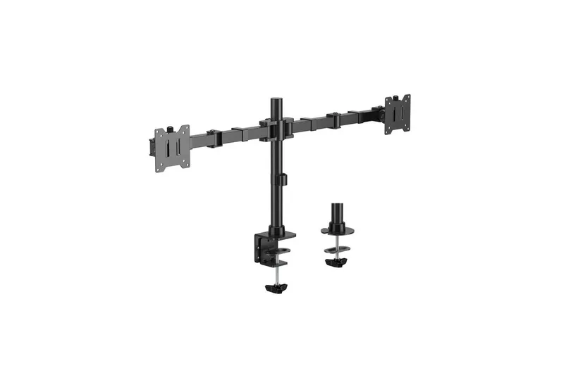 Equip Desk Mount 17"–35" / Dual TFT 360° High Load 20 kg, Black