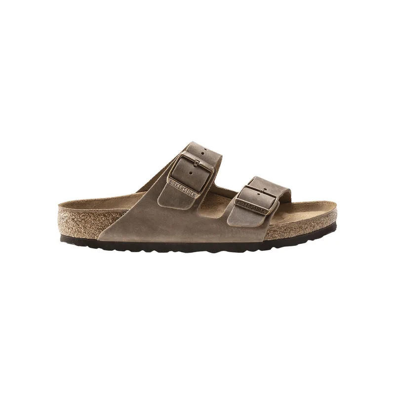 Mules BIRKENSTOCK Arizona Oiled Leather 'Tobacco Brown'