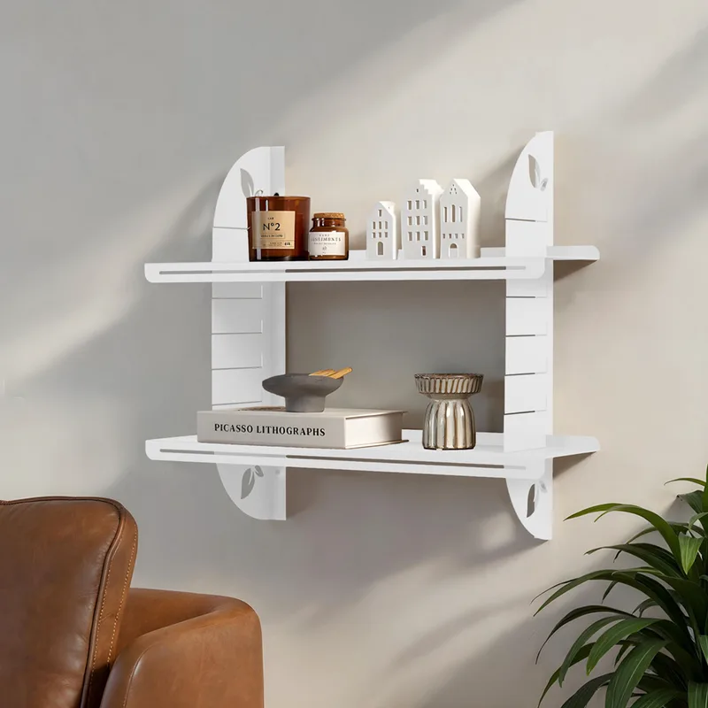 Μεταλλικό Διακοσμητικό Ράφι Vlnt126Byz 274Stl1111 (70x60 cm)