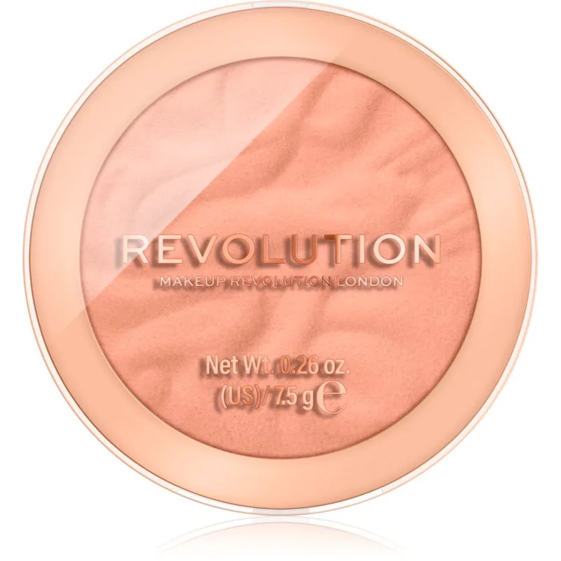 Revolution Reloaded μακράς διαρκείας ρουζ απόχρωση Peach Bliss 7.5 γρ