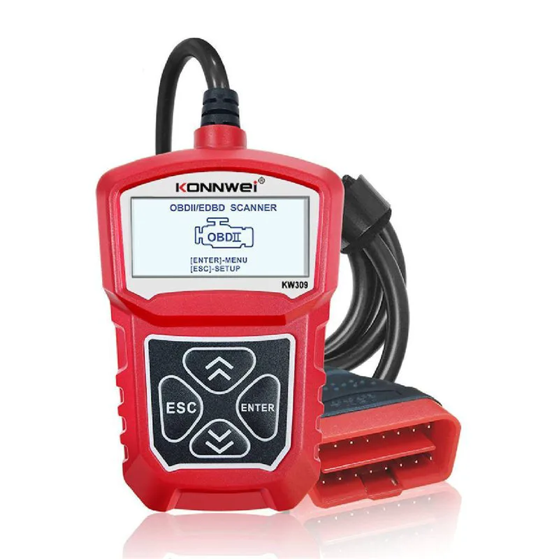 Konnwei KW309 Διαγνωστικό Αυτοκινήτου Ψηφιακό OBD 2 με Καλώδιο