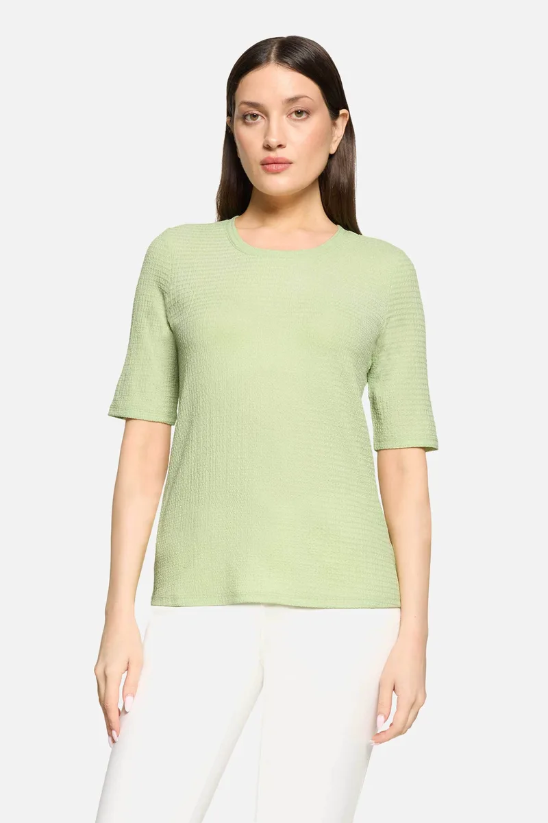 Betty Barclay γυναικείο Τ-shirt με ανάγλυφο σχέδιο - 2783/1863 Πράσινο