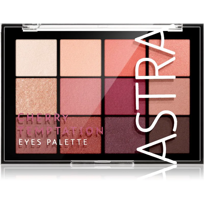Astra Make-up Palette The Temptation παλέτα με σκιές ματιών απόχρωση Cherry Temptation 15 γρ
