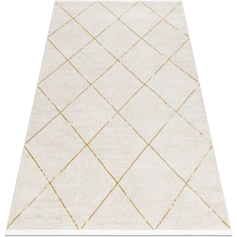 Χαλιά Rugsx Μοντέρνο χαλί DUKE 51245 κρεμ / χ 160x220 cm