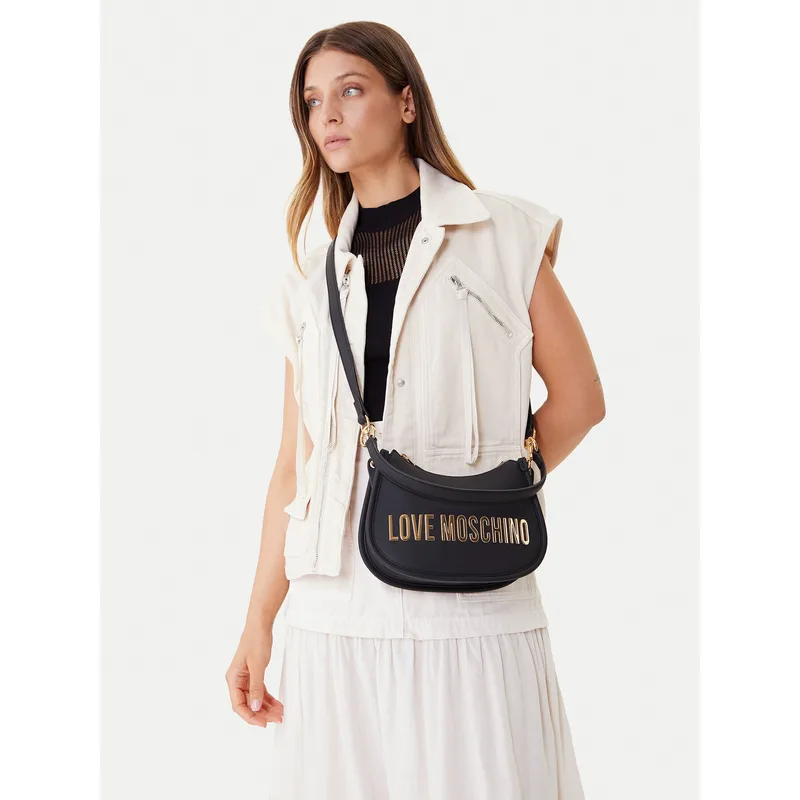 Τσάντα LOVE MOSCHINO JC4027PP0NKD0000 Μαύρο