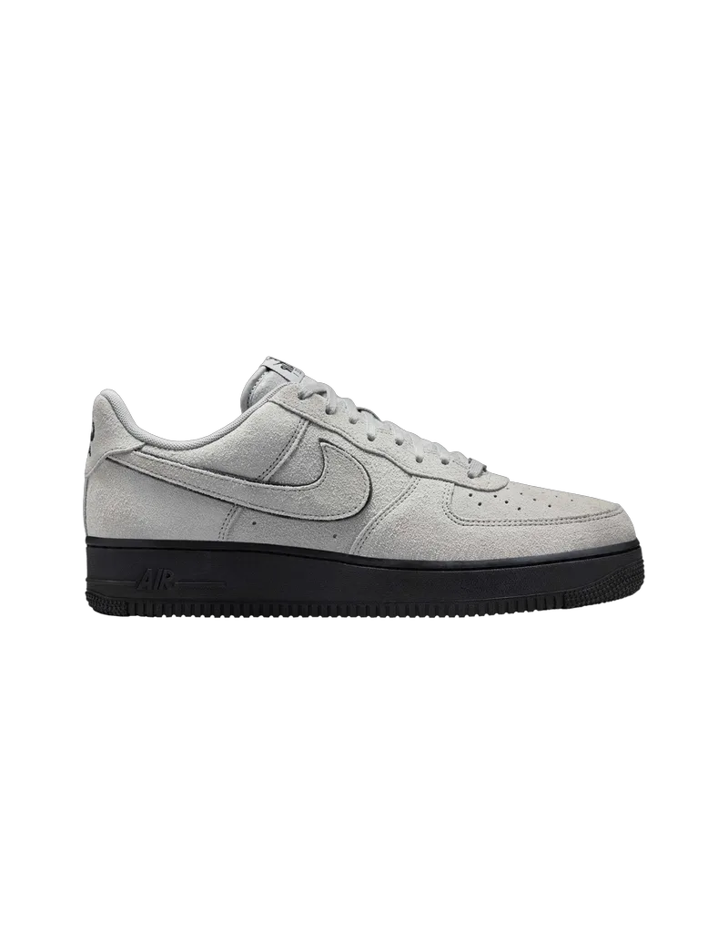 Nike Air Force 1 Low '07 LV8 Light Smoke Grey Suede Black HQ1966001 MBS