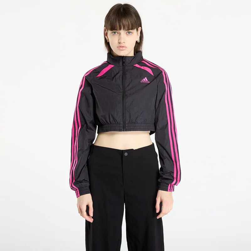 Μπουφάν adidas Teamgeist Adicolor Cropped Track Top Black M