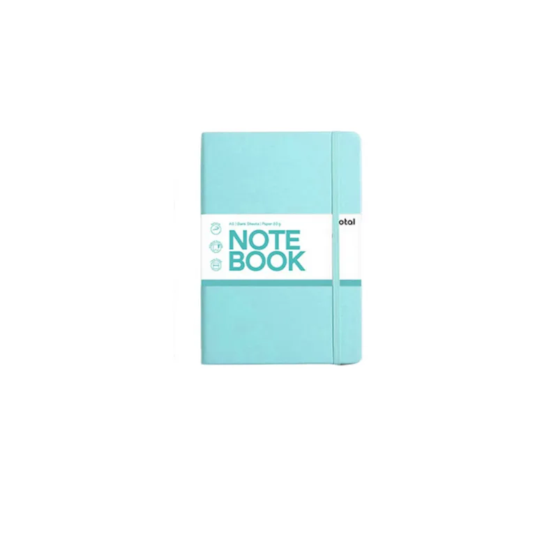 Σημειωματάριο με Λάστιχο Blank A5 Pastel Green I-Total XL1811G