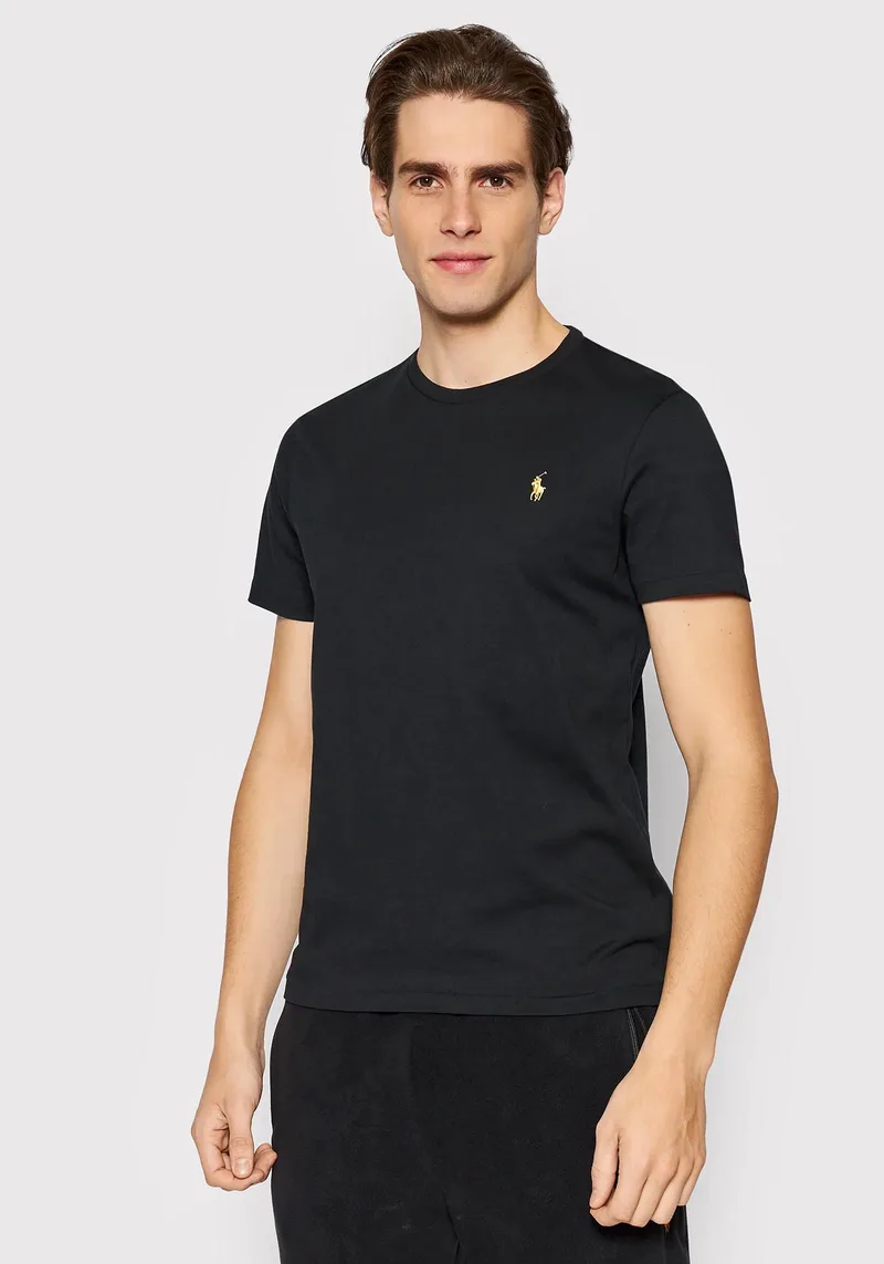 Polo Ralph Lauren Μπλούζα Soft Cotton - 710766890 001 Black