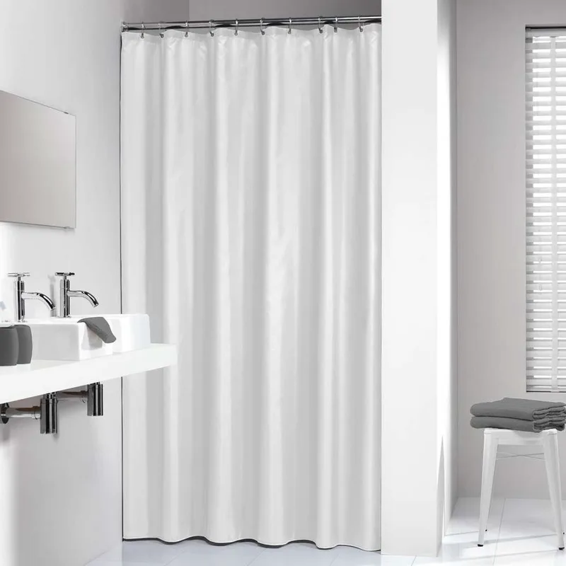 Granada 180Πx200Υ white κουρτίνα μπάνιου πλαστική Sealskin