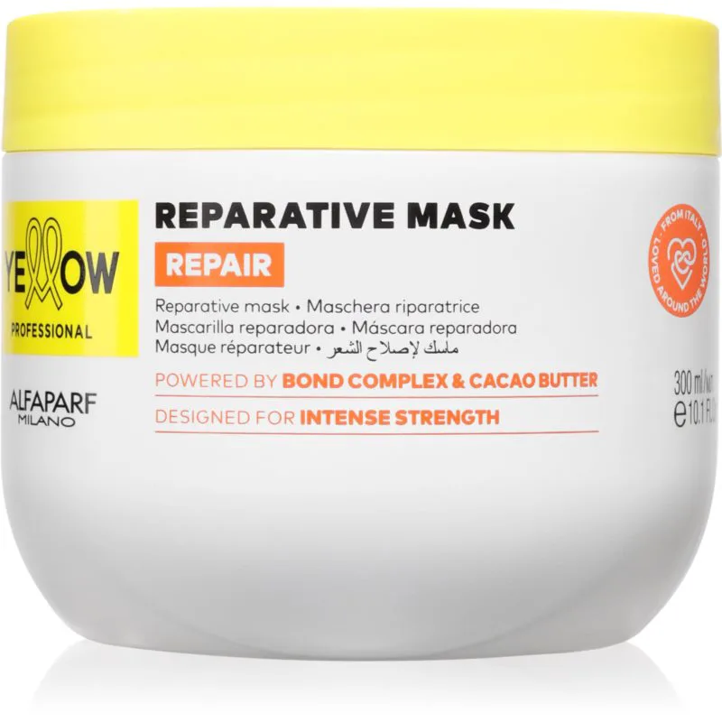 Yellow Professional Repair Reparative Mask αποκαταστατική μάσκα για κατεστραμμένα μαλλιά 300 ml