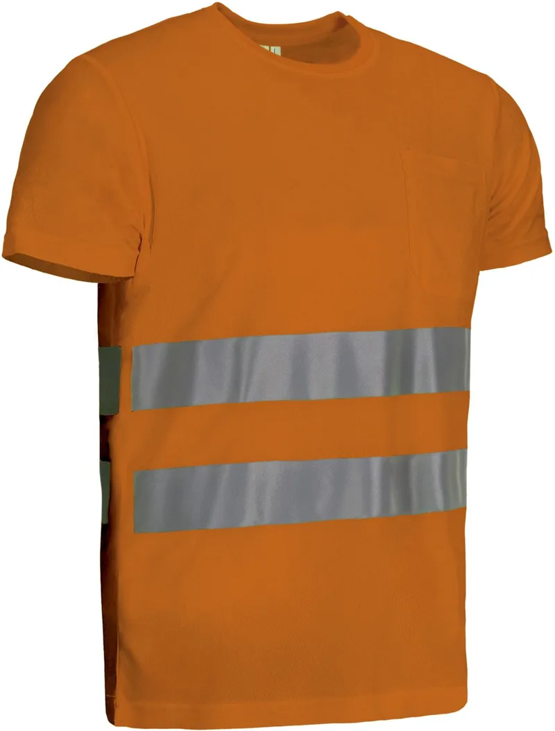 Hi-Vis Κοντομάνικο T-Shirt STRAHAN Valento CAVASTRNF Fluo Πορτοκαλί