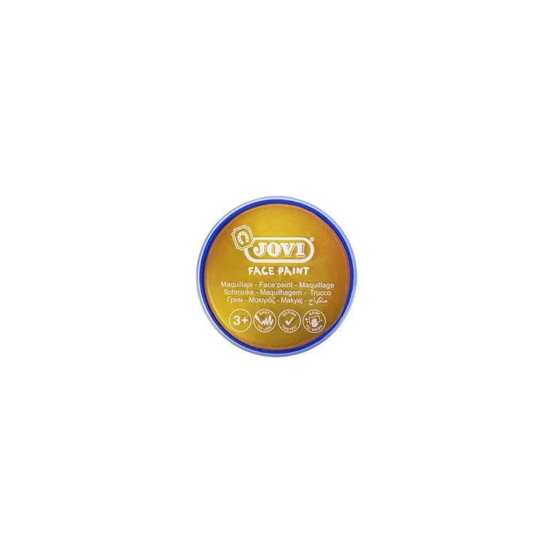 Χρώμα Για Το Πρόσωπο Jovi Face Paint Χρυσαφί 8ml 17138