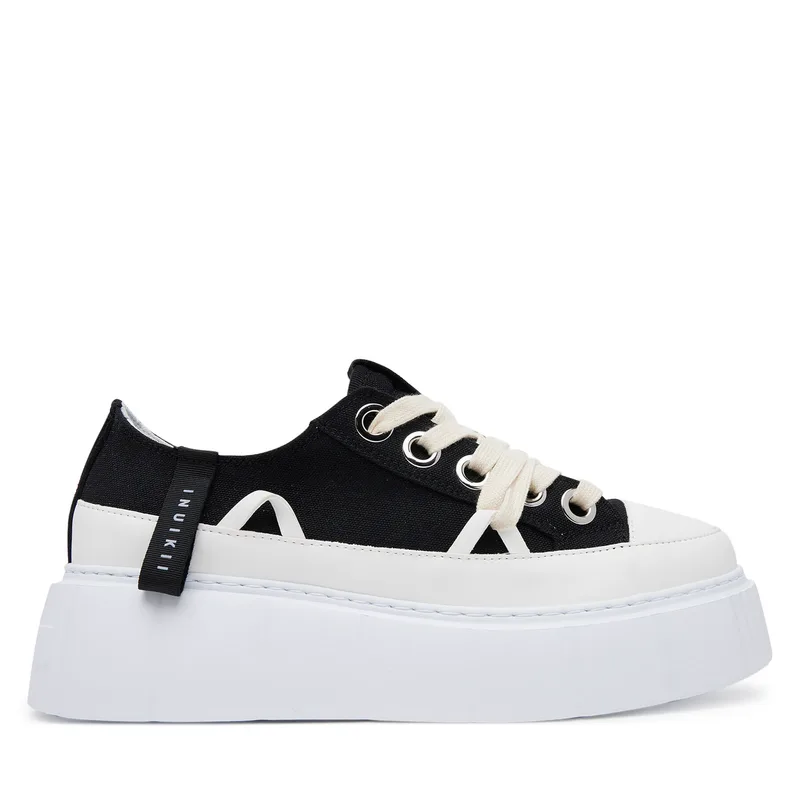 Sneakers Inuikii Matilda Canvas Low 30102-025 Μαύρο