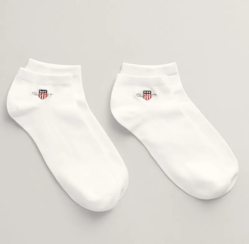 Gant Ανδρικές Κάλτσες 2-Pack 9960292 Λευκό
