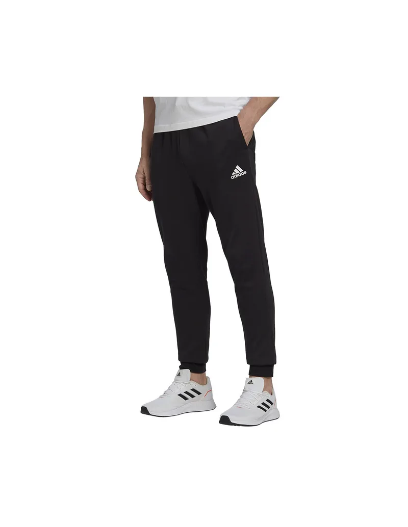 Adidas Feel Cozy Παντελόνι Φόρμας με Λάστιχο Μαύρο HL2236