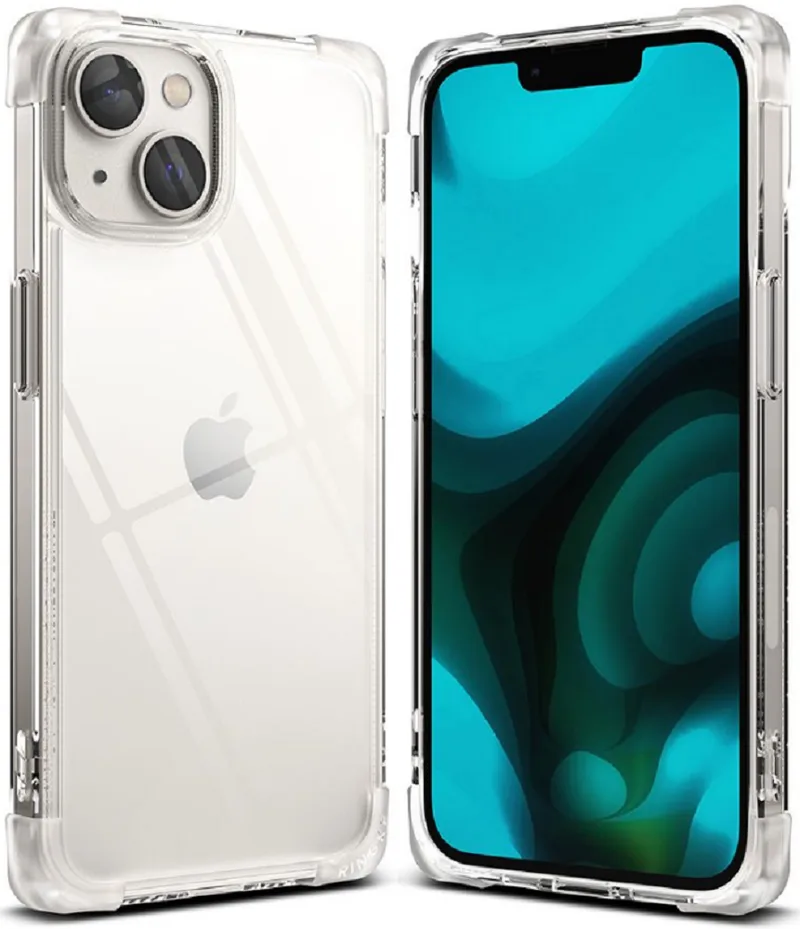 Ringke Fusion Bumper - Ανθεκτική Σκληρή Θήκη με Matte TPU Bumper - Apple iPhone 15 Plus / 14 Plus - Clear (8809881263564)
