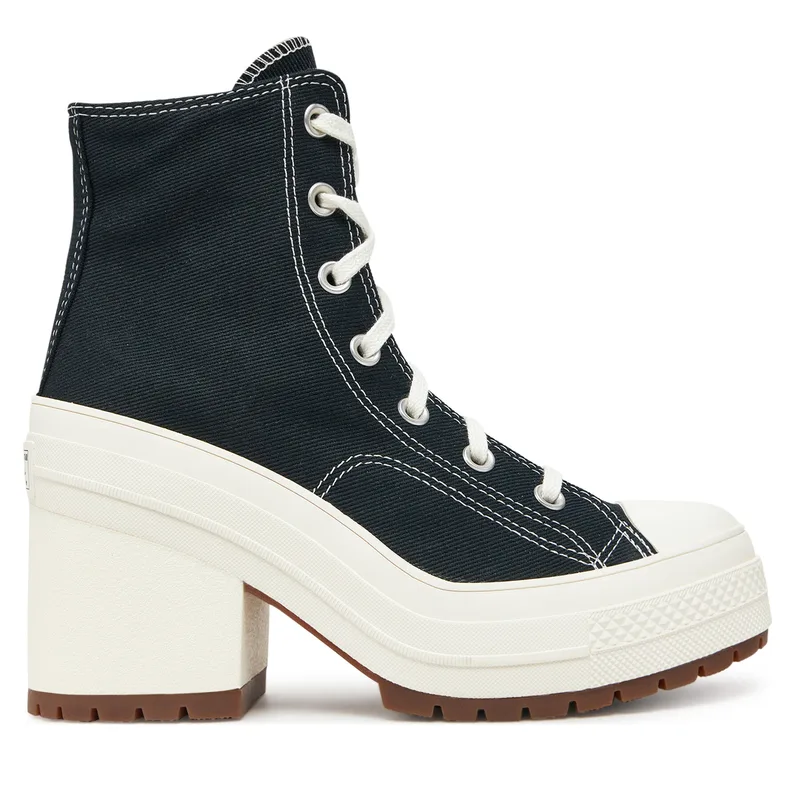Μποτίνια Converse Chuck 70 De Luxe Heel A05347C Μαύρο