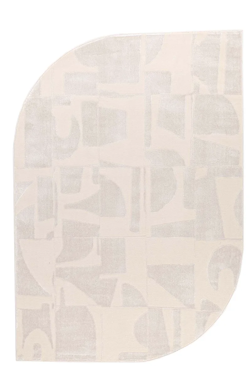 Χαλί Σαλονιού 160X230 Royal Carpet Organic Shape 620A Cream (160x230)