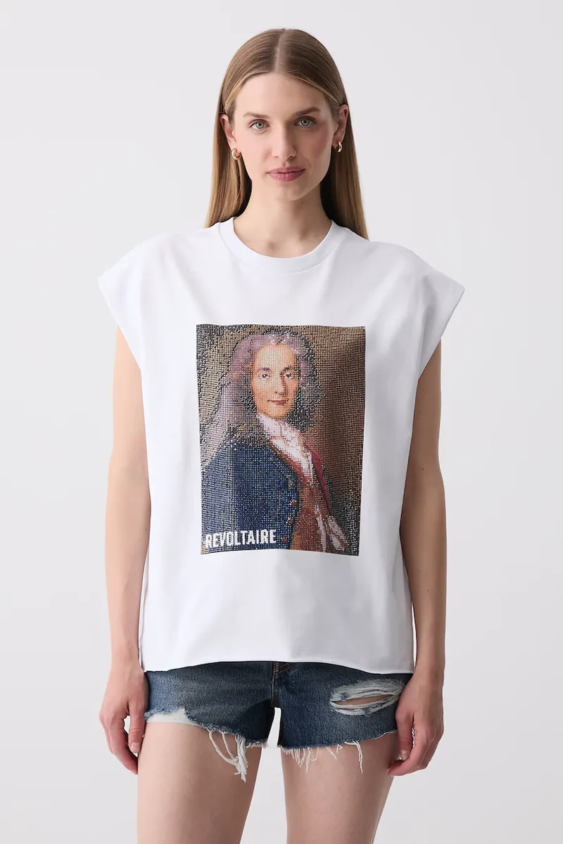 Zadig&Voltaire t-shirt γυναικείο βαμβακερό