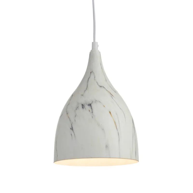 Φωτιστικό Οροφής Μονόφωτο Aca Roxanne KS174317MR White Marble