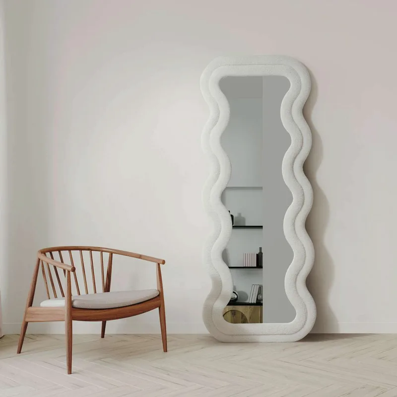 Καθρέπτης Δαπέδου Mundo - Cream 985Etr1138 (65x170 cm)