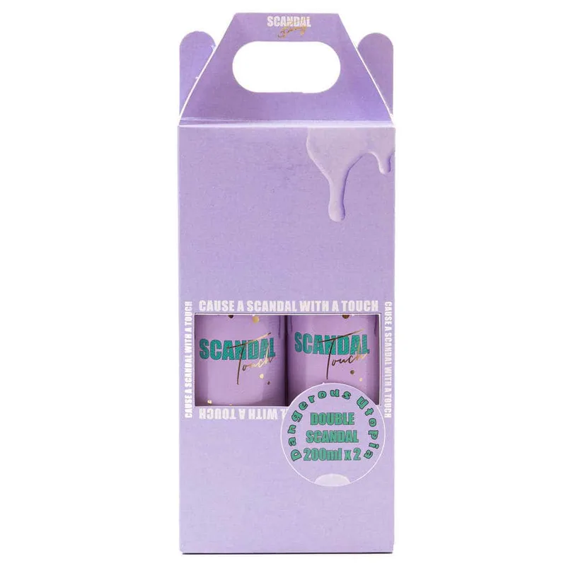 Double Touch Dangerous Utopia Body Shimmer Lotion & Body Mist - Άρωμα Δροσιάς 2pcs