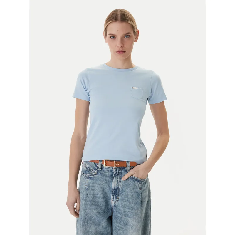 Guess T-Shirt W5RI52 J1314 Γαλάζιο Regular Fit