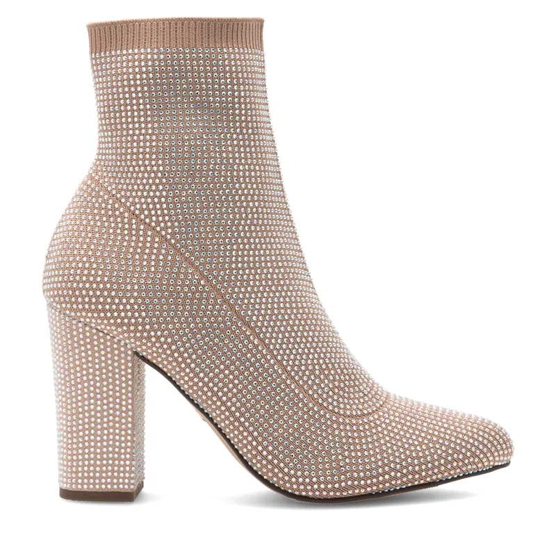 Μποτάκια Nine West KAS BYCCC03 Μπεζ