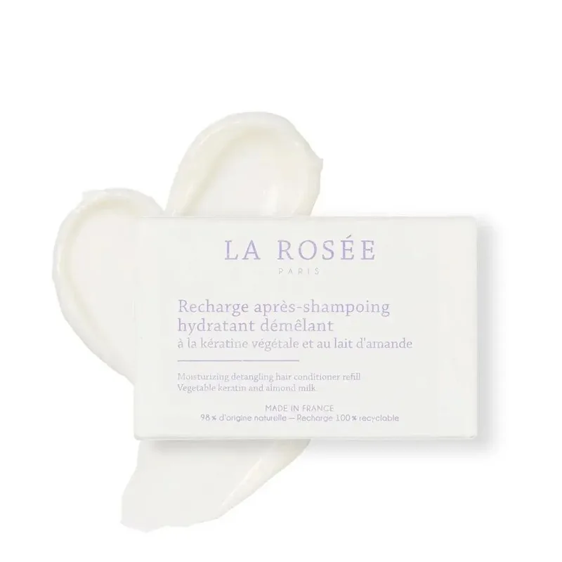 LA ROSÉE Refill Moisturizing Detangling Conditioner with Vegetable Keratin and Almond Milk 200g