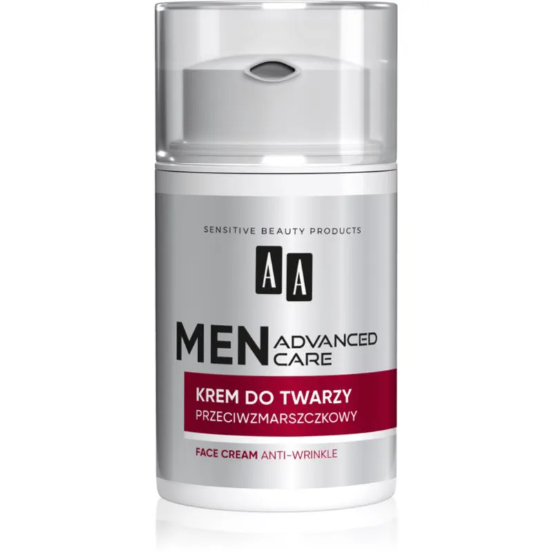 AA Cosmetics Men Advanced Care συσφικτική κρέμα για ανανέωση της ελαστικότητας της ώριμης επιδερμίδας 40+ για άντρες 50 ml