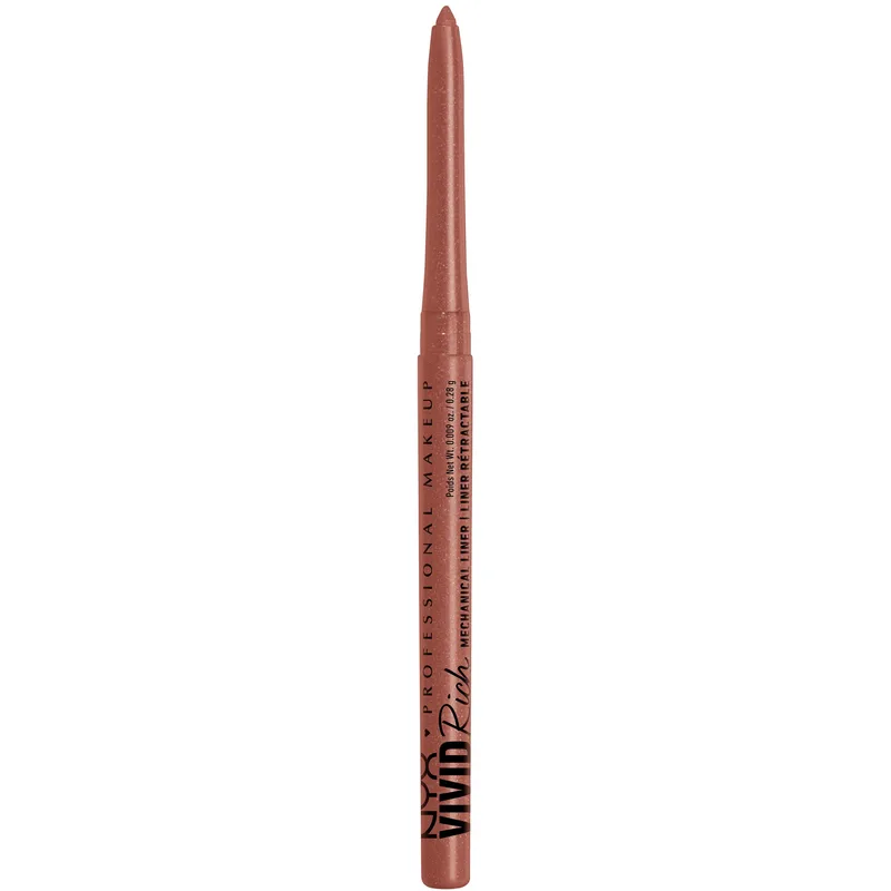 Nyx Professional Makeup Vivid Rich Mechanical Pencil Μολύβι Ματιών με Αστραφτερό Αποτέλεσμα 1 Τεμάχιο - 10 Spicy Pearl