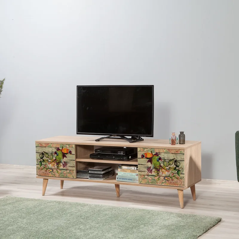 Έπιπλο Τηλεόρασης Truva-740 863Sph3035 (140x50x40 cm)