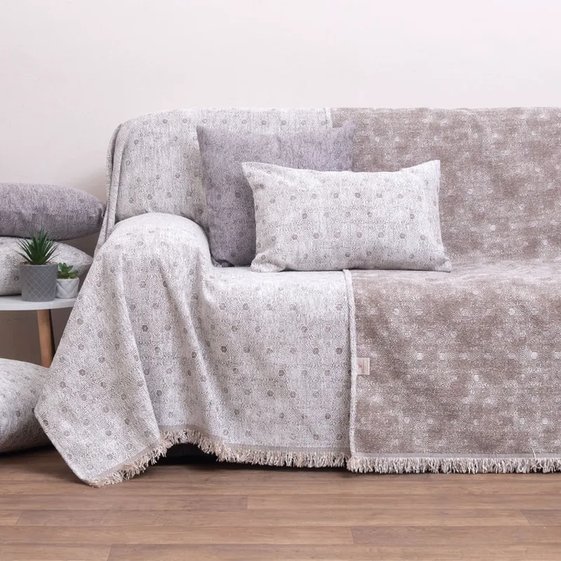 Ριχτάρι Καναπέ Διθέσιου 2 Όψεων (180x240) Viopros 2210 Εκρού