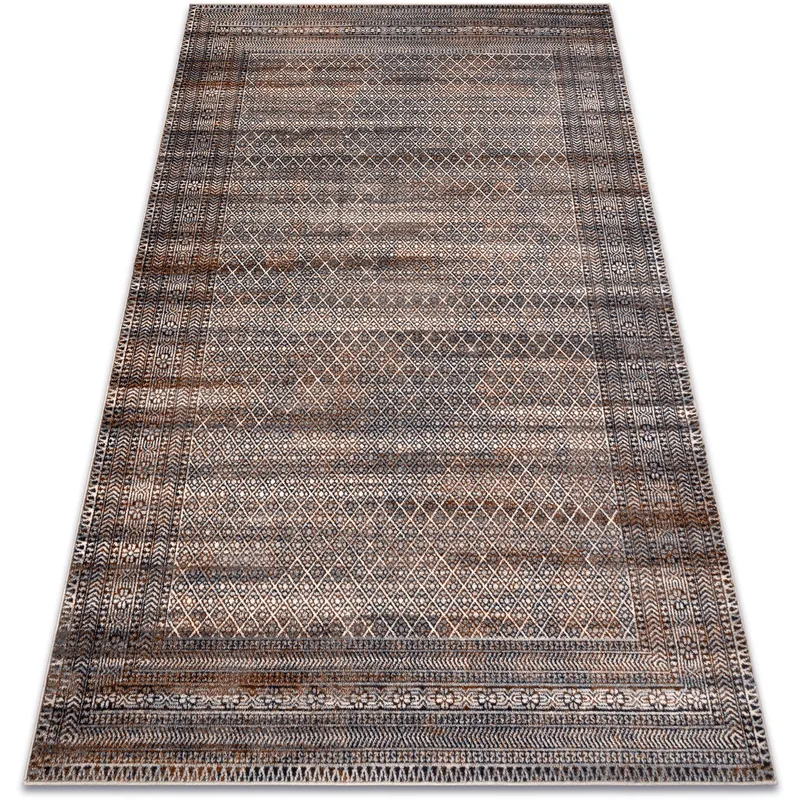 Χαλιά Rugsx Χαλί Μαλλί NAIN Πλαίσιο, ρόμβΠ120x170 cm