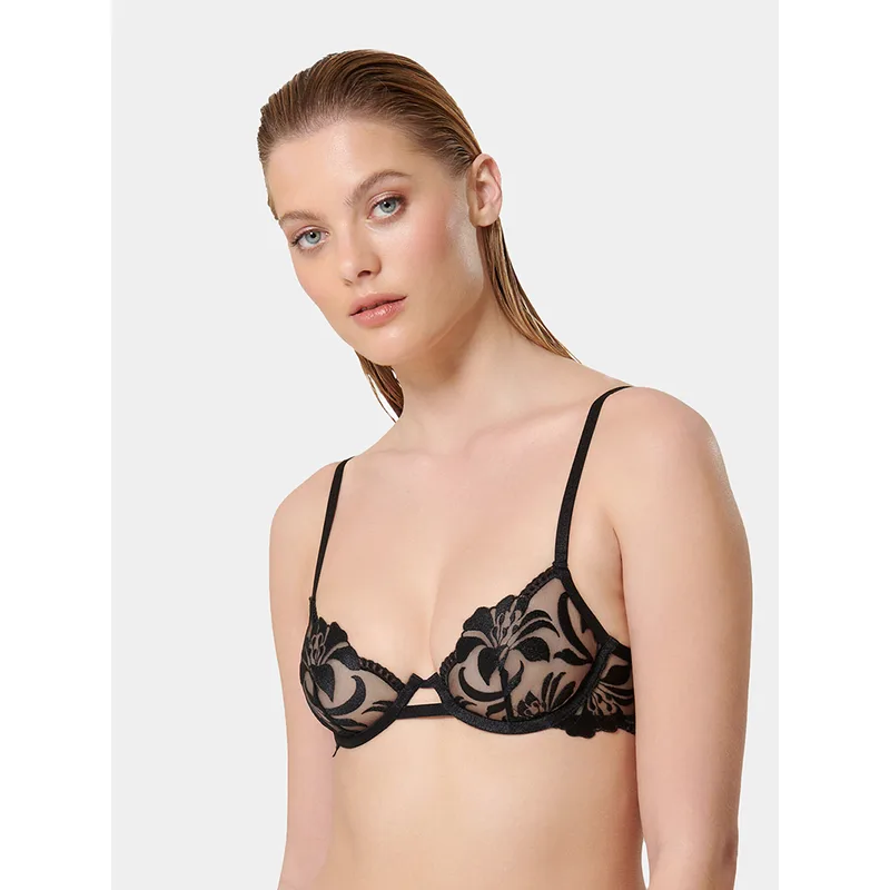 Bluebella Σουτιέν με μπανέλα Leonora 42204 Μαύρο